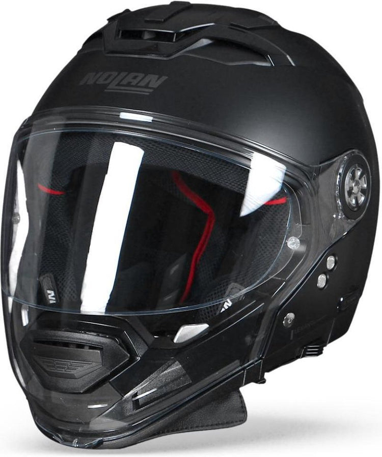 Nolan N70-2 GT Classic 10 Flat Black Integralhelm – Motorradhelm – Größe S