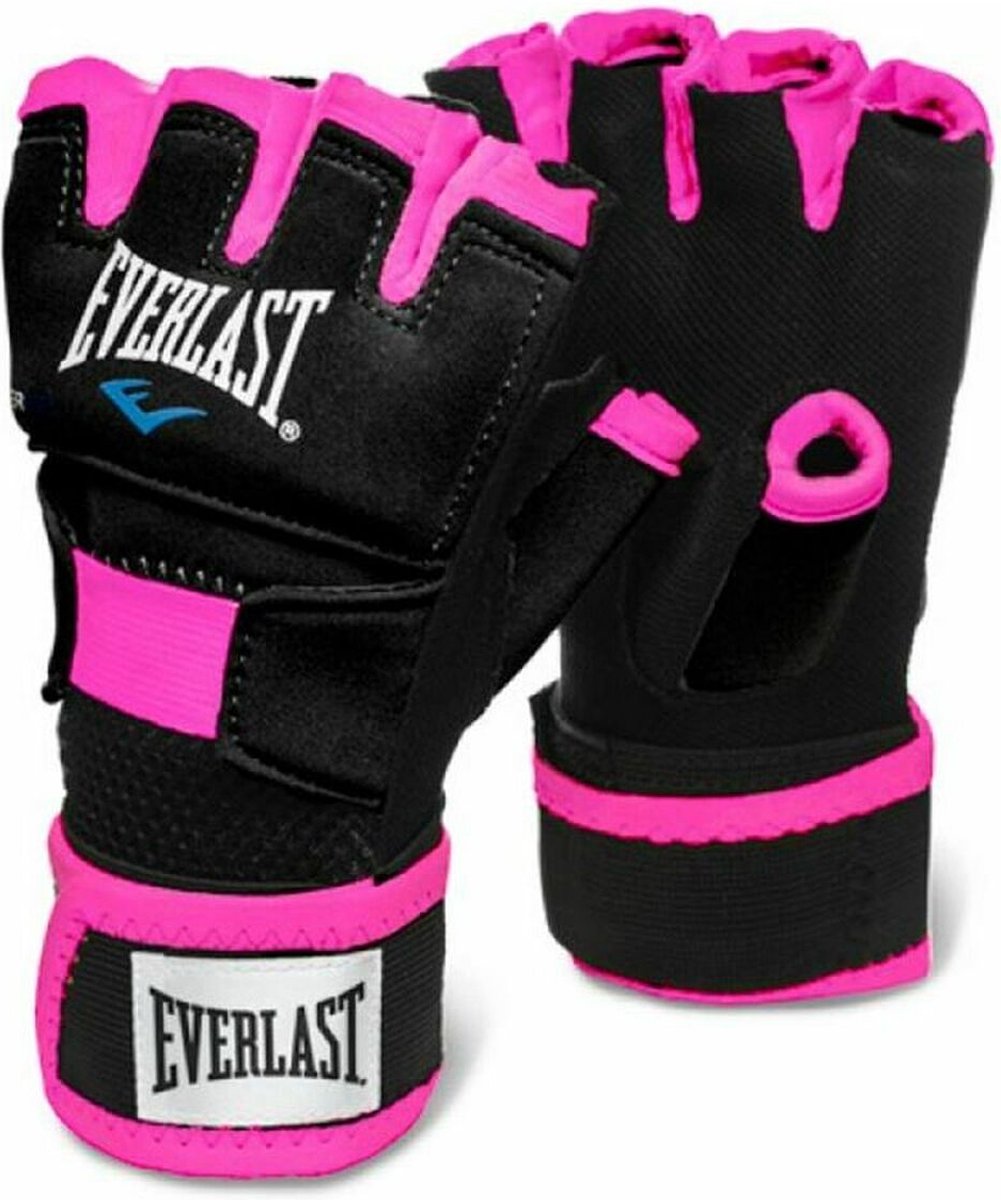 Everlast Evergel Handbandagen, schwarz rosa m l