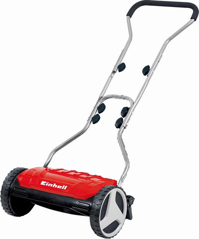 Einhell Spindelmäher ge-hm 38 s – Schnittbreite: 38 cm – empfohlene Rasenfläche: bis zu 250 m² – Schnitthöhe: 13–38 mm