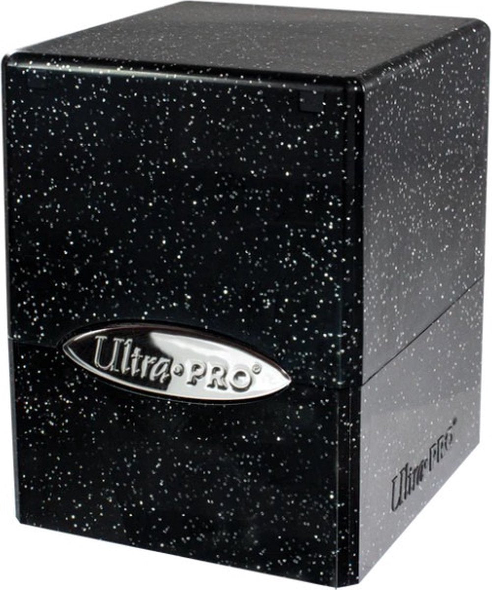 Ultrapro Ultra Pro Satin Cube Glitzer schwarze Deckbox