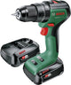 Imp Bosch Green Universalact 18V-60 | Akku-Schlagbohrschrauber | mit zwei Positionen | 2 x 2,0 Ah Akku + Ladegerät – 06039d7102