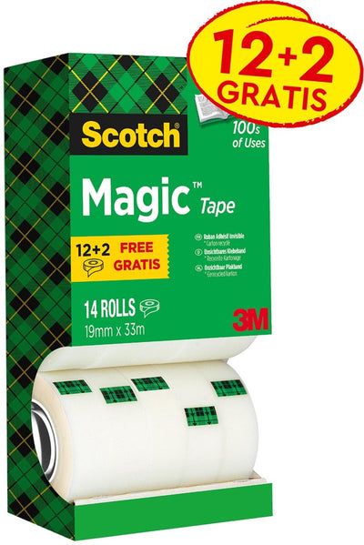 Klebeband Scotch Magic 19mmx33m transp