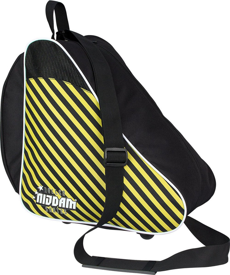 Nijdam Skatetasche – gelb schwarz weiß