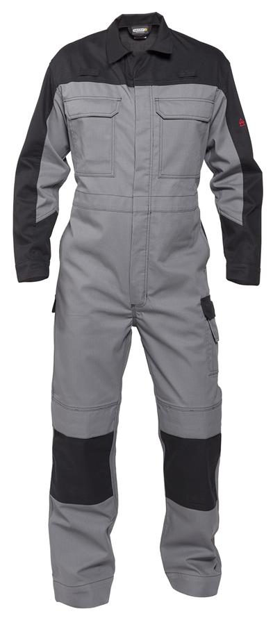 Dassy Overall Niort Multinorm Grau Schwarz XL
