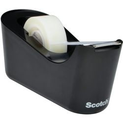 Klebebandhalter + 1 Rolle Scotch C-18 schwarz