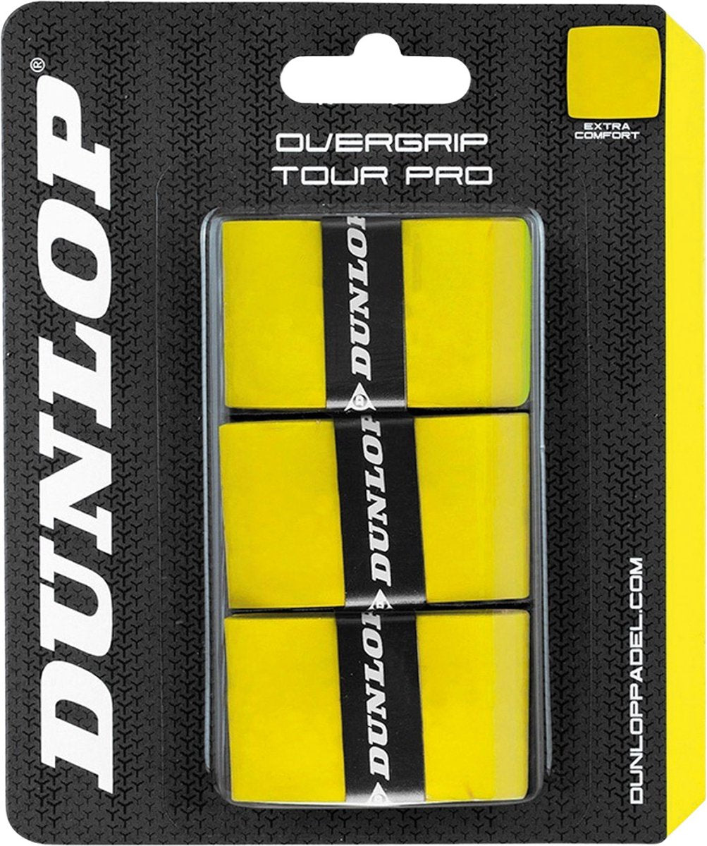 Dunlop - Tour Pro - Ogrip - Gelb - 3 Stück