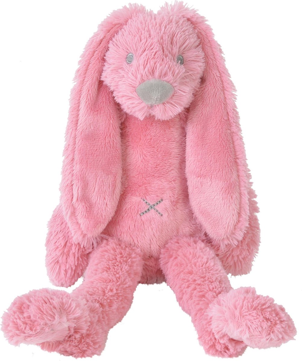 Happy Horse Hase Richie Kuscheltier 28cm - Dunkelrosa - Babykuscheltier