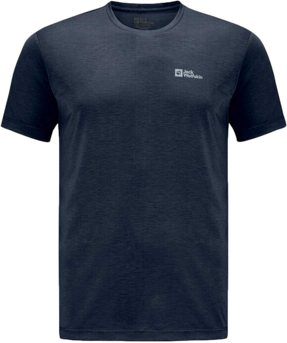 Jack Wolfskin vonnan s s t m Herren-T-Shirt – Mitternachtshimmel