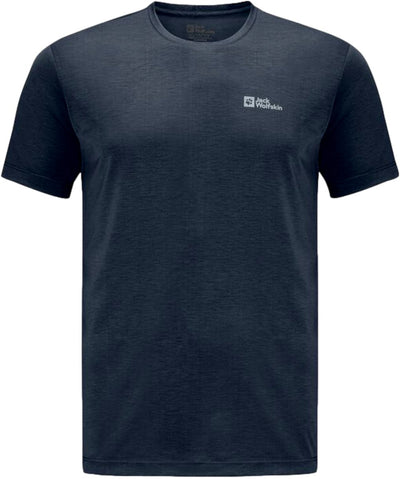 Jack Wolfskin vonnan s s t m Herren-T-Shirt – Mitternachtshimmel