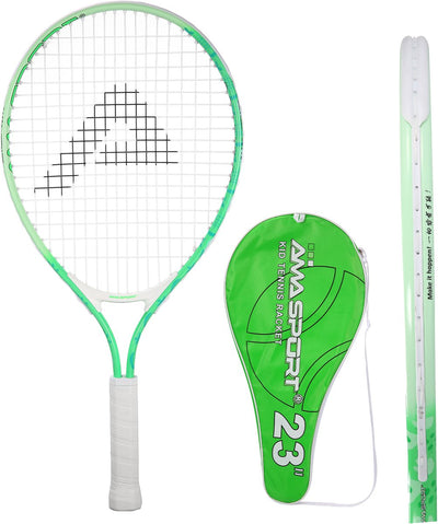 Ama Sport Kinder-Tennisschläger Grün 25 Zoll