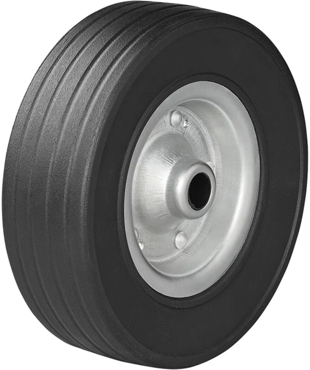Proplus Bugradreifen 220 x 65 mm – Metallfelge Gummireifen – 300 kg