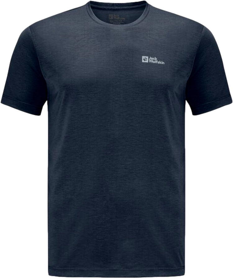 Jack Wolfskin vonnan s s t m Herren-T-Shirt – Mitternachtshimmel