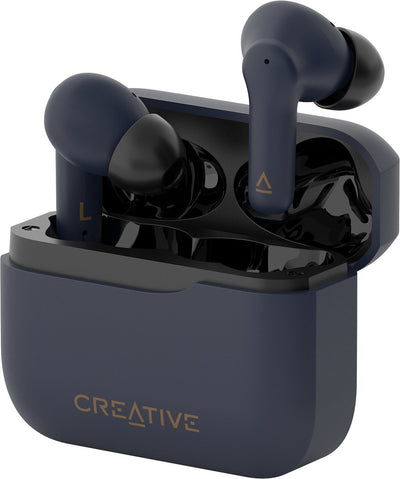 Creative Zen Air Plus – kabellose Kopfhörer – Ciemnoniebieskie – Bluetooth 5.3 – anc