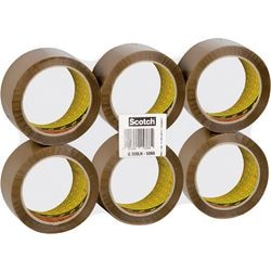 Verpackungsband Scotch Low Noise 50mmx66m braun