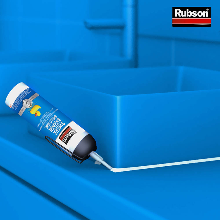 Rubson 1065999 – leicht versiegelnde Sanitärküche 100 ml | 12 Stück