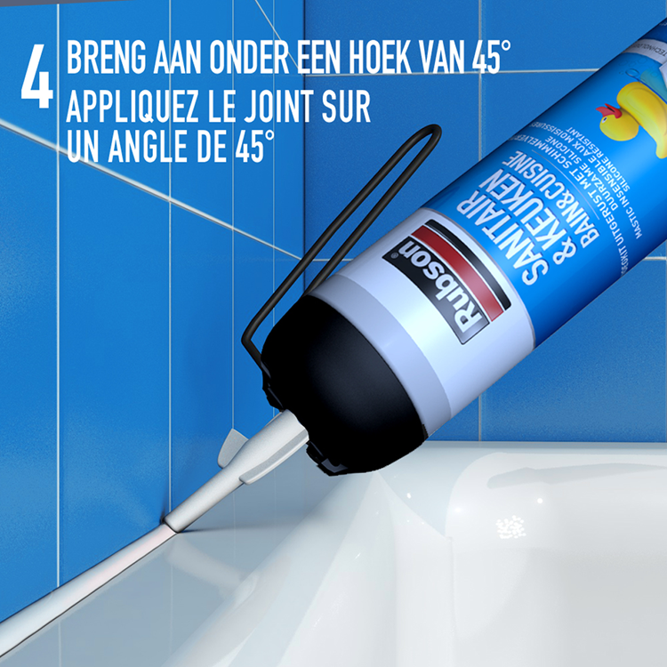 Rubson 1065999 – leicht versiegelnde Sanitärküche 100 ml | 12 Stück