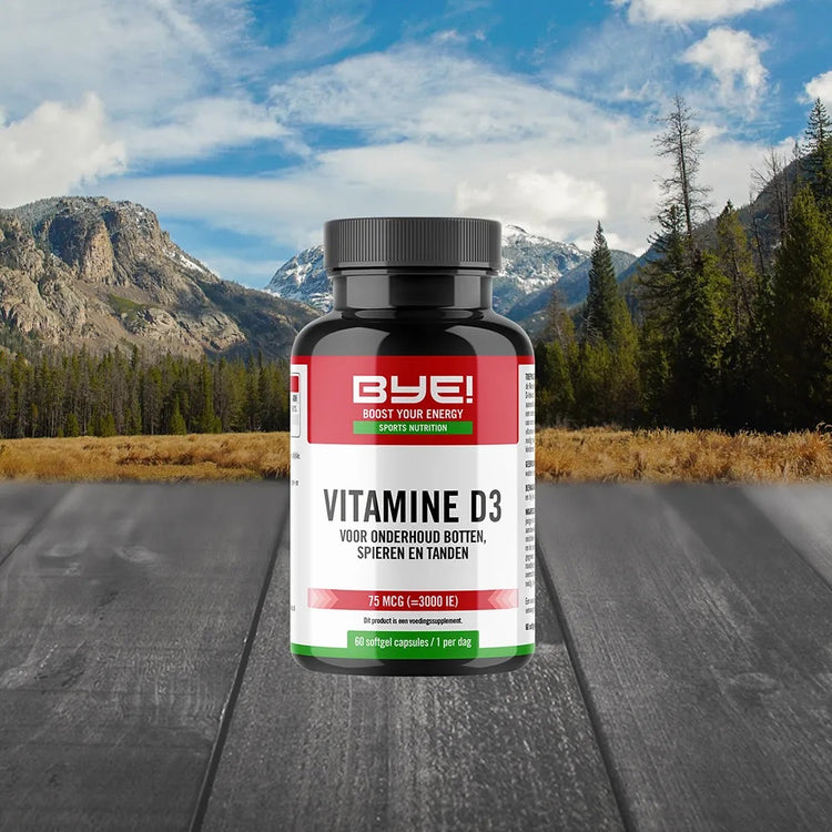 Tschüss! Vitamin D3 Ernährung 60 Kapseln