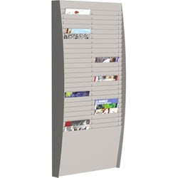 Dokumententafel Paperflow 50 Fächer grau
