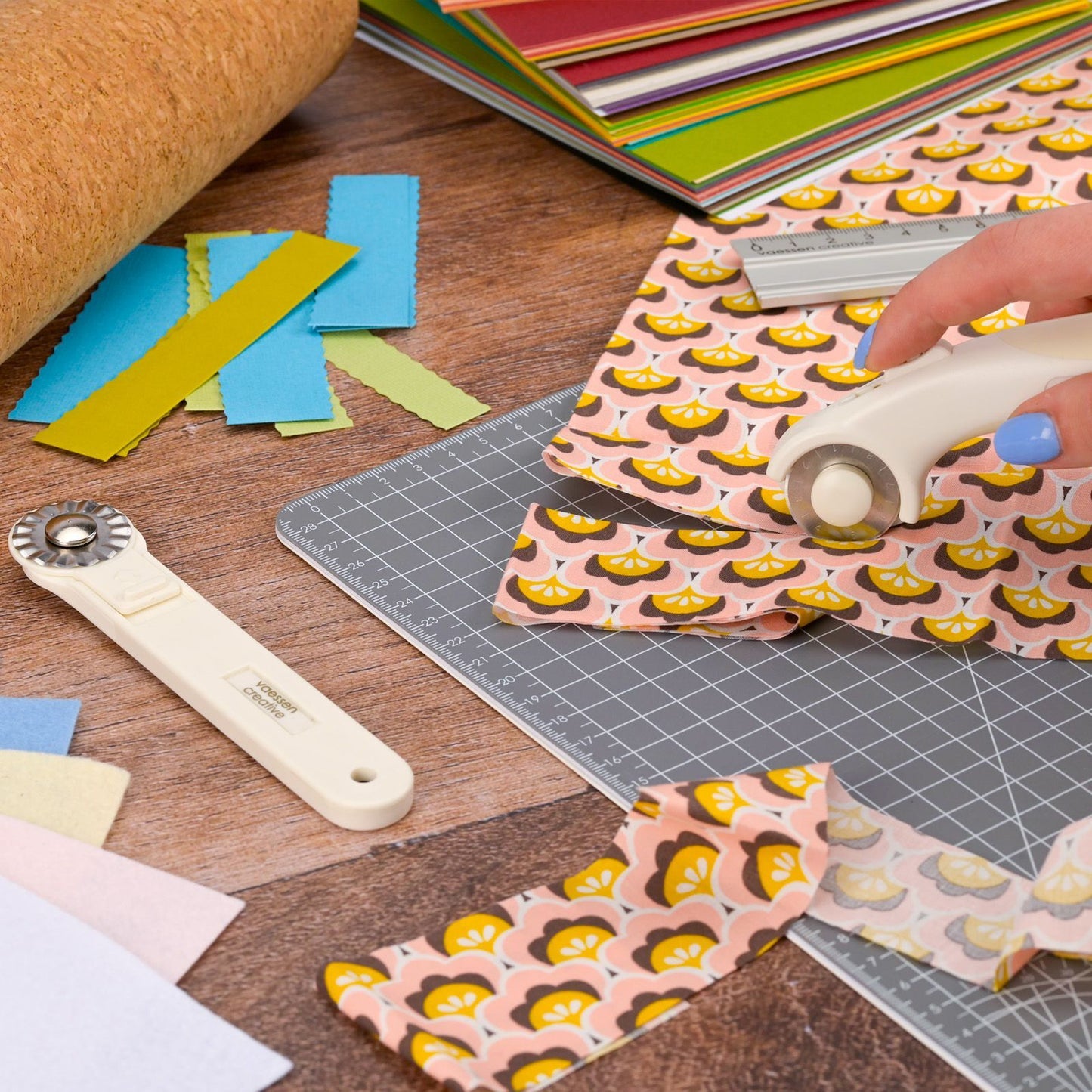 Vaessen creative • Schneidklingen für Rollschneider ø28mm 3 Stück