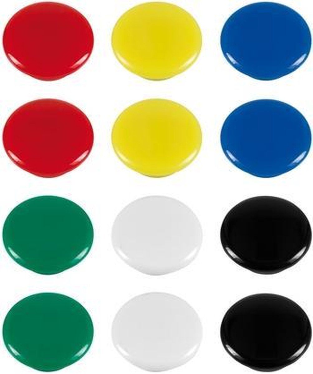 Westcott Magnete farbig ø20x8mm 12St
