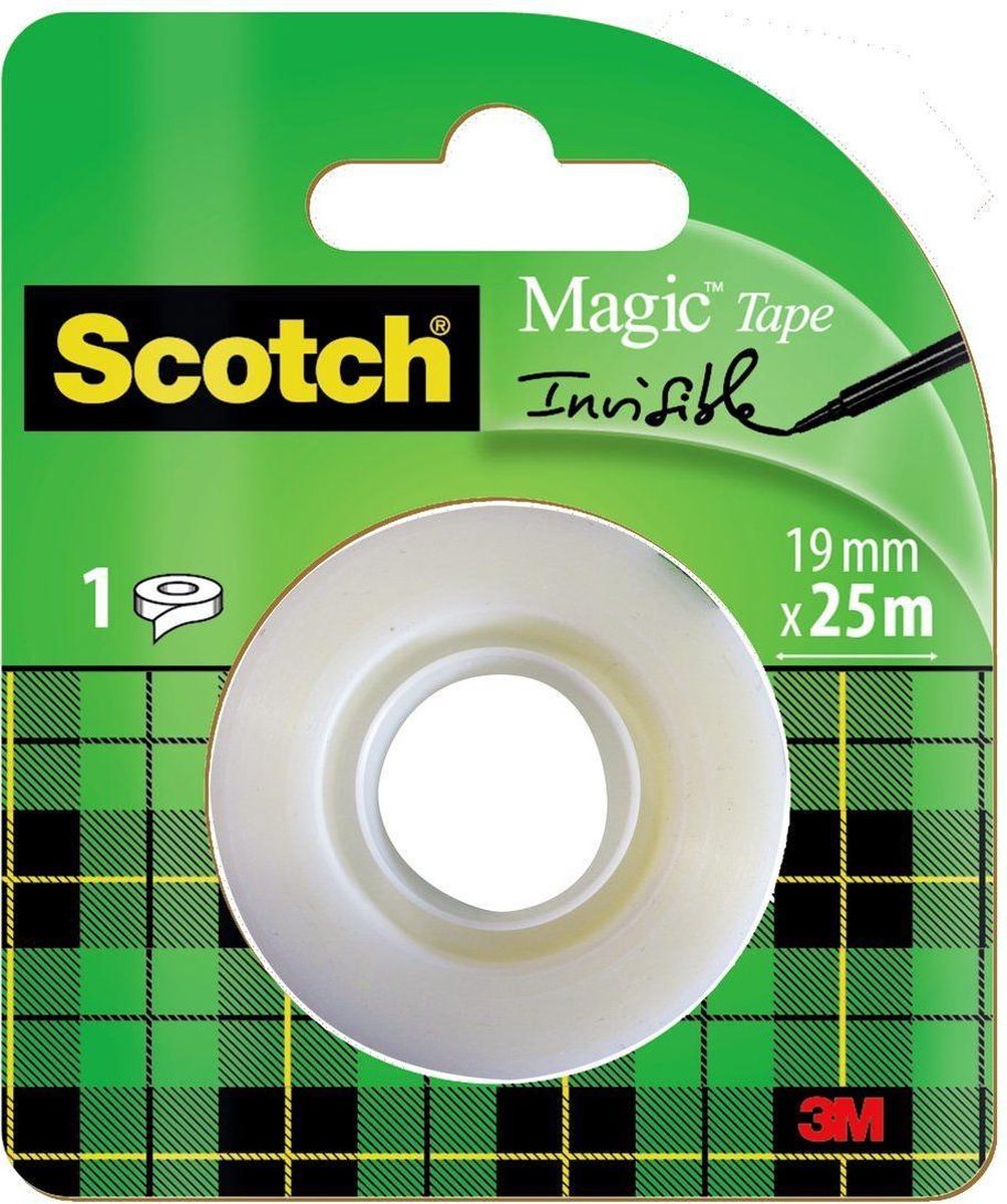 Scotch ft-5100-4921-4 8-1925r Klebeband Magic 810 transparent (L x B) 25 m x 19 mm 1 Stück