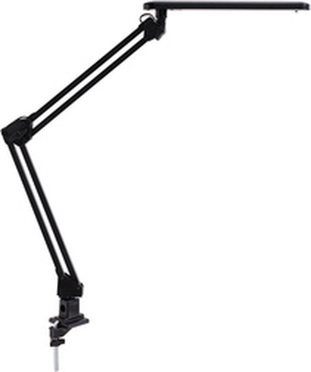 Alco Schreibtischlampe - LED - mit Klemme - Schwarz - al-962-11