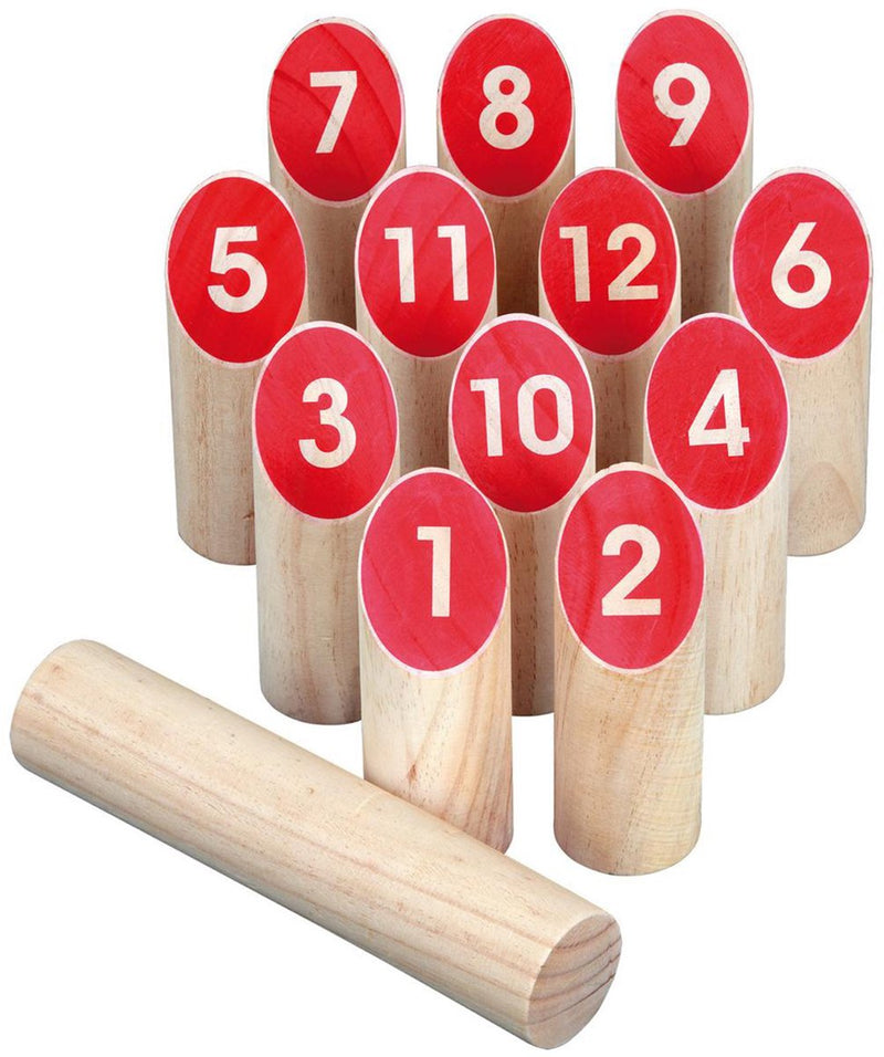 Philos Kubb mit Zahlen