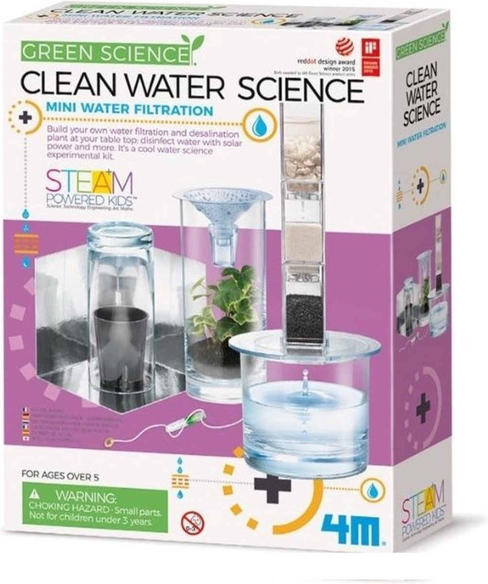 4m KidzLabs Grüne Wissenschaft reinigend Trinkwasser