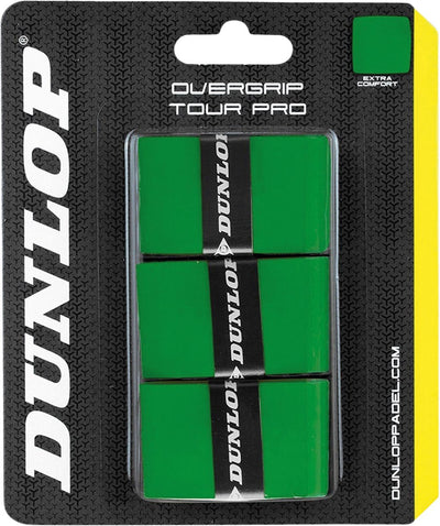 Dunlop Tennis Padel Overgrip – Grün – 3er-Pack
