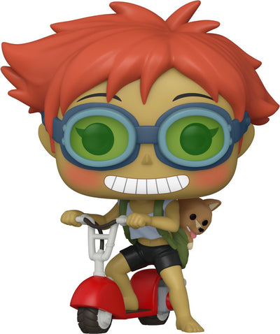 Funko Cowboy Bebop Pop! Animations-Vinylfigur Edward auf Roller mit 9 cm Pop! Figur