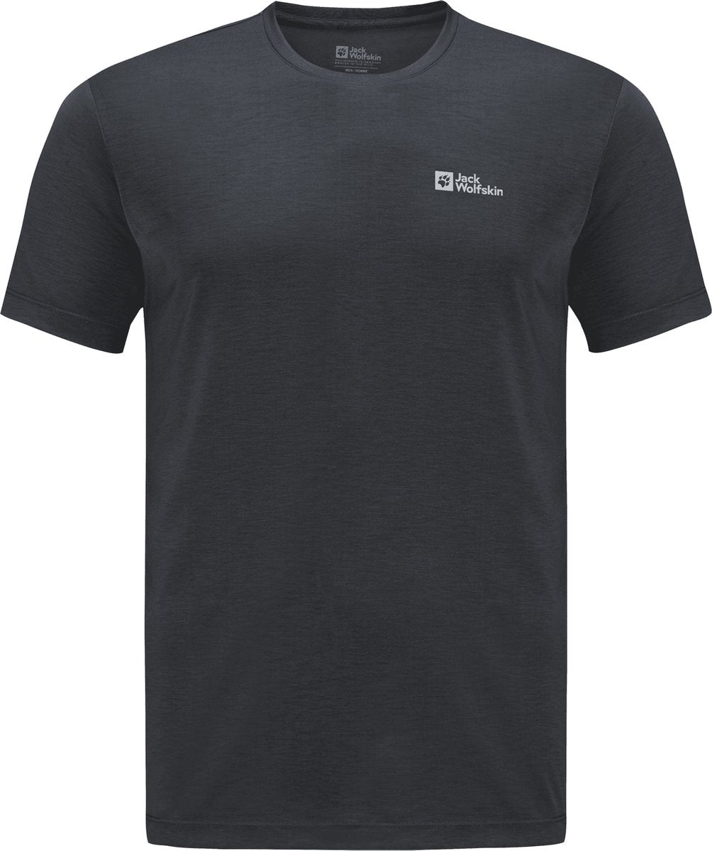 Jack Wolfskin Vonnan S S T M Herren Outdoor-Shirt – Phantom – Größe XXL