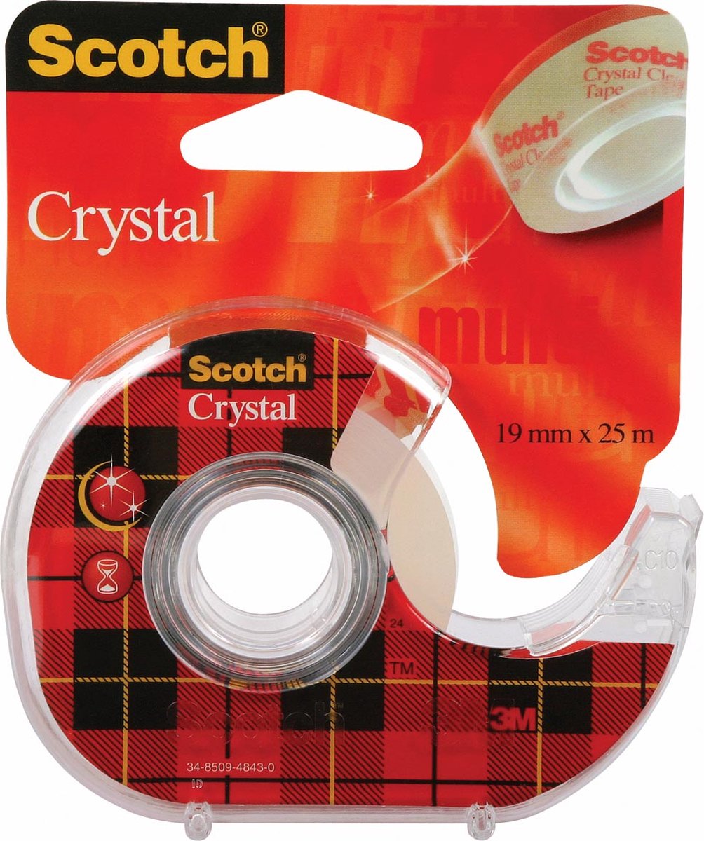 Scotch Clipstrip® Crystal™ Klebeband 2x12 61925d