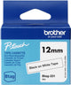 Brother BTAG-231 Schwarz auf Weiß Etikettenband – Breite 12 mm