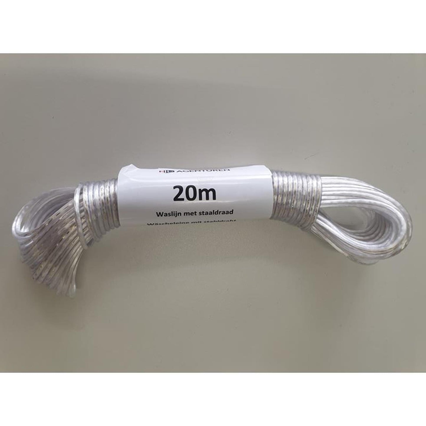 Wäscheleinendraht 20mx2,4mm mit Stahlkern