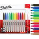 Permanentmarker Sharpie Packung mit 12 Stück, Sortiment