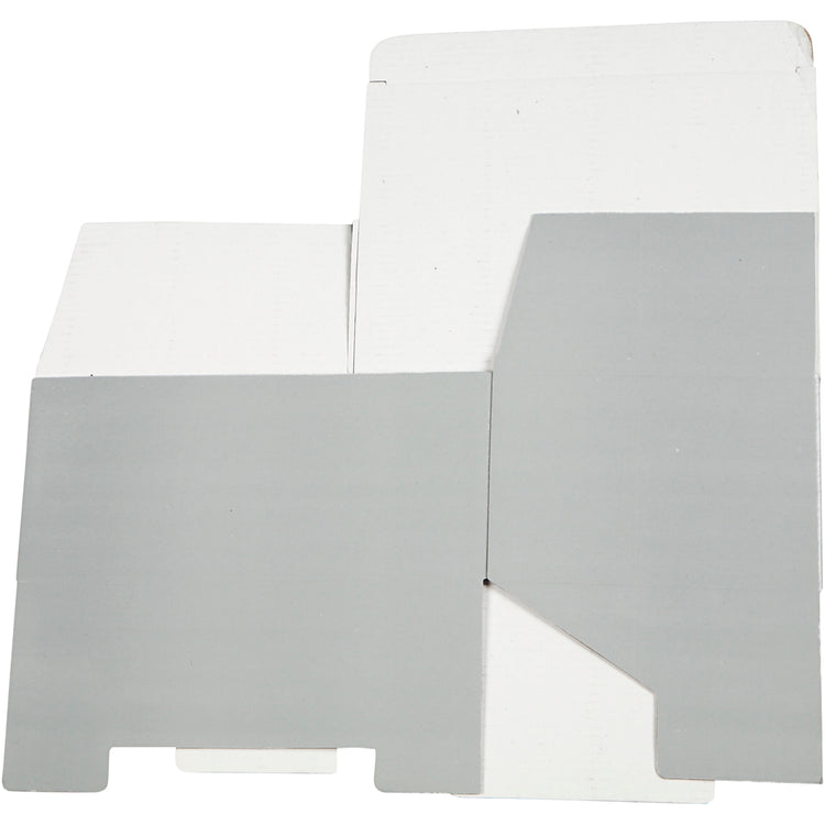 Creativ Company Karton, H: 10 cm, L: 22 cm, B: 15,5 cm, hellgrau, 1 Stück