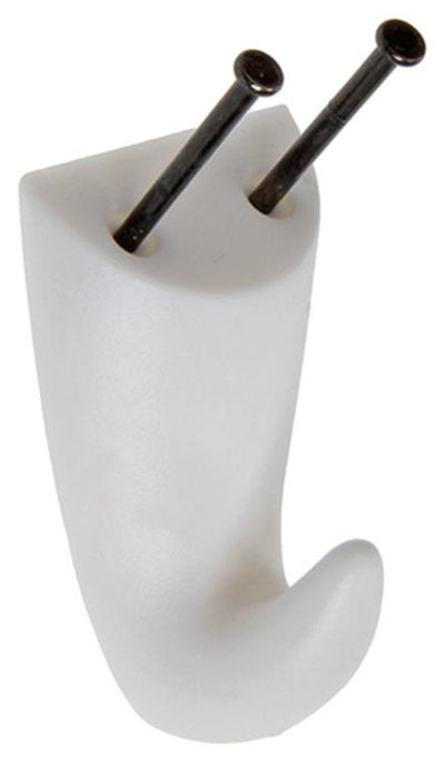 3m 1052424 - Haken für Putz und Holz weiß klein | 1 Stk