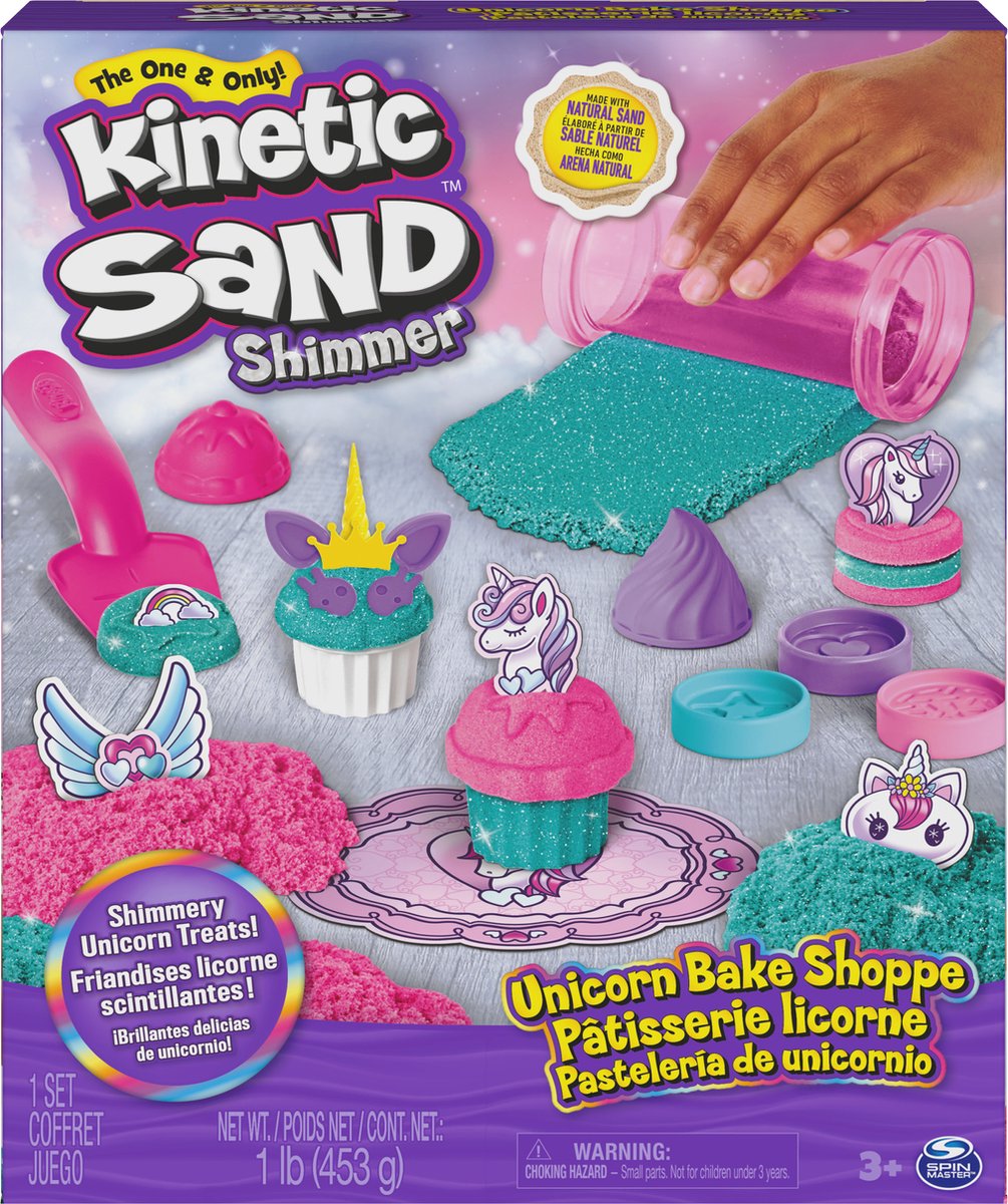 Spinmaster Kinetic Sand Einhorn Bake Shoppe