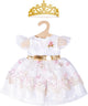 Heless Doll Kleidprinzessin mit Krone, 28-35 cm