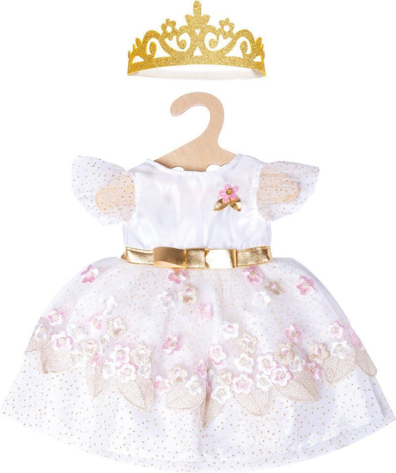 Heless Doll Kleidprinzessin mit Krone, 28-35 cm