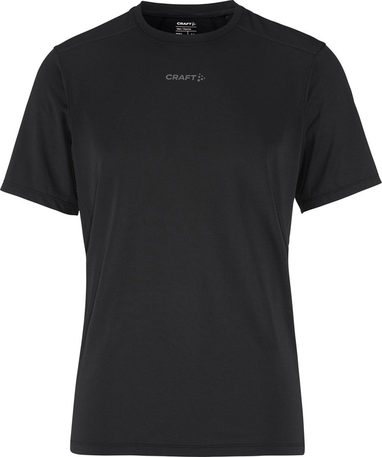 Craft Adv Essence SS Tee 2 m Herren-Sportshirt – Schwarz