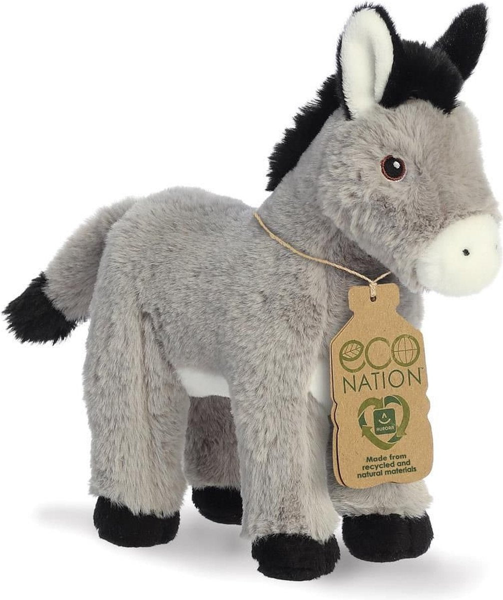 Öko -Nation Pluchen kuscheln Esel 28 cm