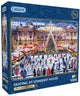 Gibsons – Skaten im Somerset House (von Richard Macneil) – 1000 Teile 49 x 68 cm (B x H) – Puzzle für Erwachsene