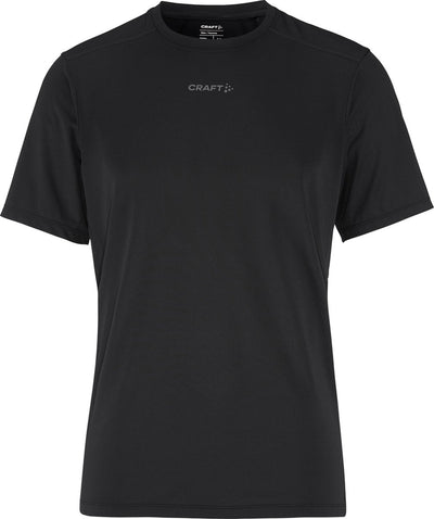 Craft Adv Essence SS Tee 2 m Herren-Sportshirt – Schwarz