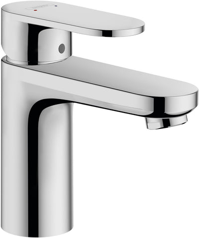 Hansgrohe Lackmischung – Waschtisch-Mischbatterie – Einhebelbedienung – ohne Ablaufgarnitur – 70 mm Größe – Chrom
