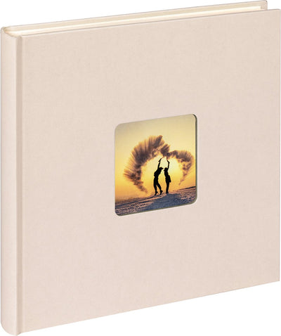 Walther FA-205-W Fun Wedding Selection - Designalbum - Größe 26 x 25 cm - Cremeweiß