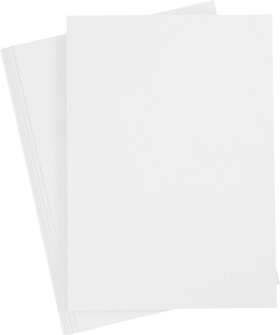Creativ Company Bastelkarton, schneeweiß, A4, 20 Blatt