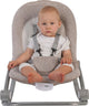 Bo Jungle - Schaukelstuhl und Sitz in 1 - Schaukelstuhl - Wippe - Baby bis Kleinkind - bis max. 18 kg – inklusive Spielbogen und Reduzierkissen – Mitwachsschaukel – weicher Stoff – Musik- und Vibrationsfunktionen – Wippe beige