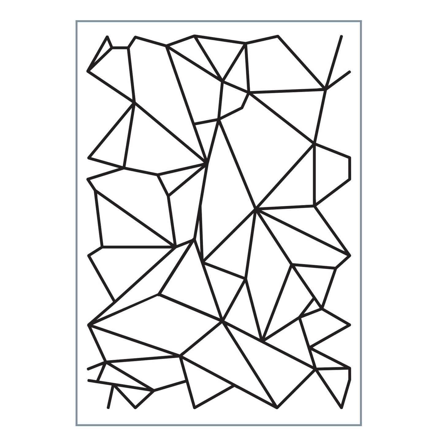 Vaessen Creative • Ich liebe es, Ordner mit grafischen Linien zu prägen