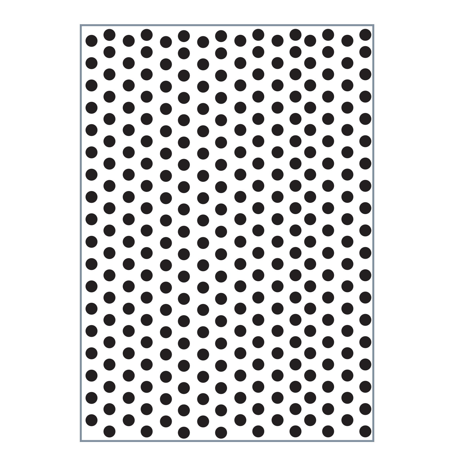 Vaessen Creative • Ich liebe die Prägemappe Dots